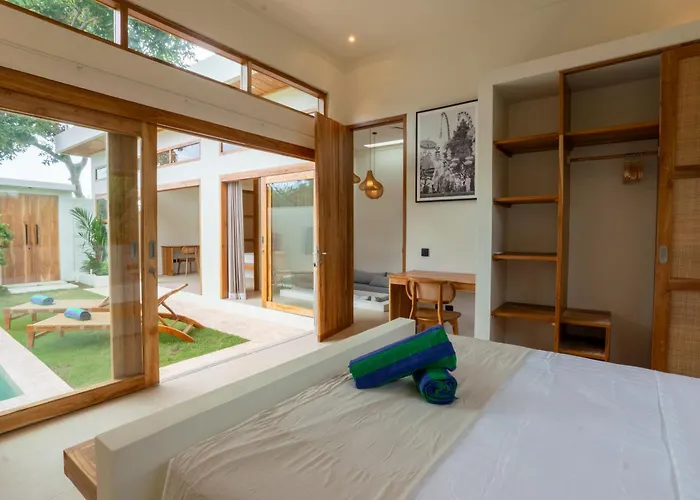 Villa 2bedrooms Bright&modern Near Balangan Beach! *